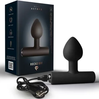 Analvibrator Nova Astryx wiederaufladbar 16 Funktionen Schwarz