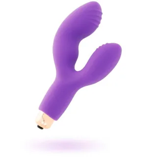 Rabbit-Vibrator Vanix Silikon Violett 12,1 x 3 cm