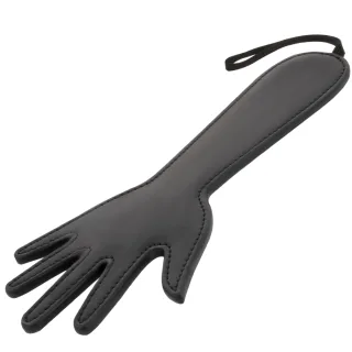 Fetisch-Handpaddel Schwarz 17 x 9,5 cm
