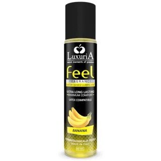 Gleitgel Luxuria Feel auf Wasserbasis Banane 60 ml