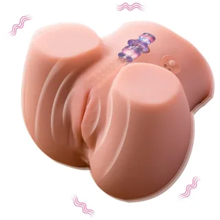 Connie Vagina- und Anus-Masturbator mit Vibration
