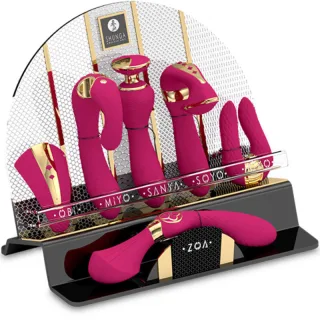Verkaufsdisplay Intimmassagegeräte 6 Stück Fuchsia 28,2 x 35,5 cm