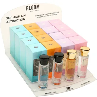 Bloom Parfüm-Display 4x6 10 ml