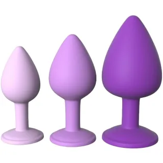 Analplug-Set Violet 9,6 x 4,4 cm