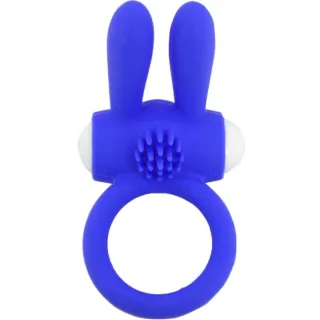 Penisring Bunny Silikon Blau