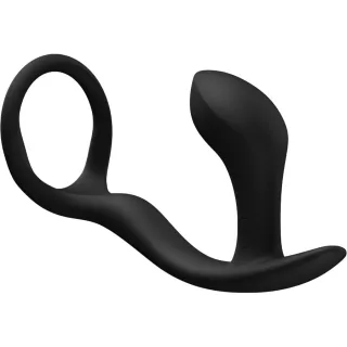 Analplug Bootie Ring Schwarz 14,7 x 2,8 cm