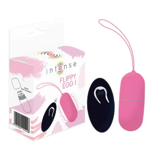 Ei-Vibrator Intense Flippy I mit Fernbedienung Rosa 7,9 x 3,2 cm