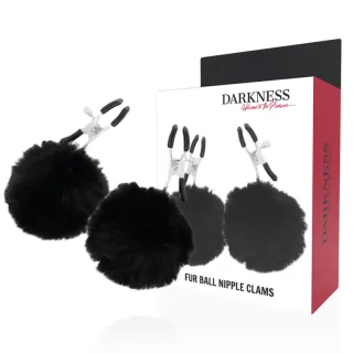 Nippelklemmen mit Pompons Modell 1