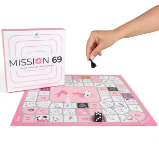 Erotik-Spiel Secret Play Brettspiel für Paare "mission 69"