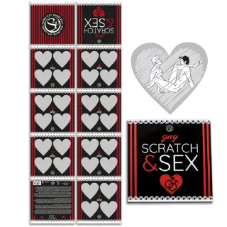 Erotik-Spiel Scratch & Sex Gay Paare Spiel (Es/en/Fr/Pt/de)