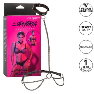 Halsband Euphoria Ketten-Halsband mit Leine