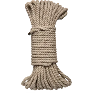 Bondage-Seil Merci aus Hanf Braun 1524 x Ø 0,6 cm
