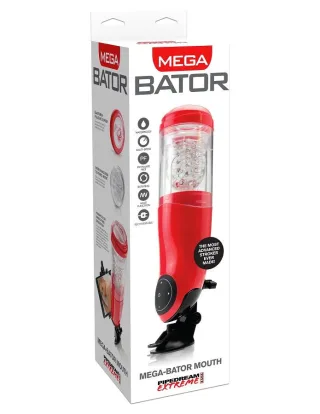PDX Mega-Bator USB – Mund-Masturbator Rot 12 x 4 cm