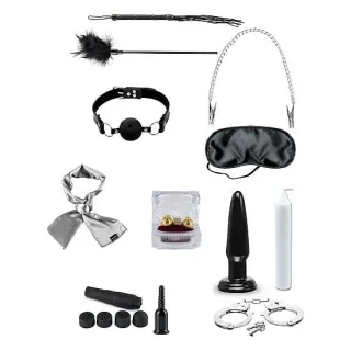Fesselset Limited Edition mehrteilig Schwarz