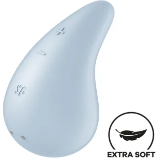 Vibrator Dew Drop Auflegen Blau