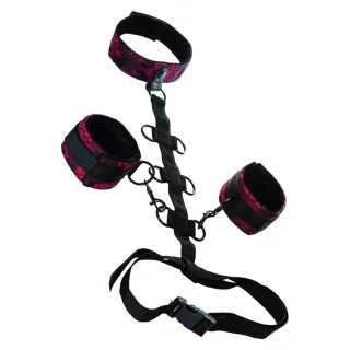 Fesselset Scandal Körperfessel mit Halsband