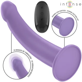 G-Punkt-Vibrator Eddie 10 Vibrationen Lila Fernbedienung 17,5 x 4 cm