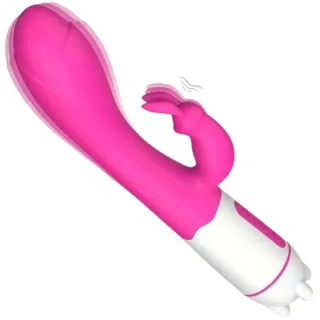 Rabbit-Vibrator Happy Fuchsia 18,9 x 3,1 cm