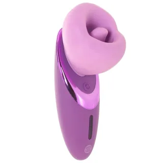 Vibrator Pleasure Sucker mit Saugfunktion Lila
