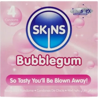Kondom Bubblegum Premium-Kondome Packung 4