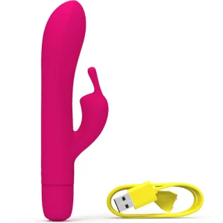 Rabbit-Vibrator Bwild Bunny Infinite wiederaufladbar Rosa 15,24 x 3 cm