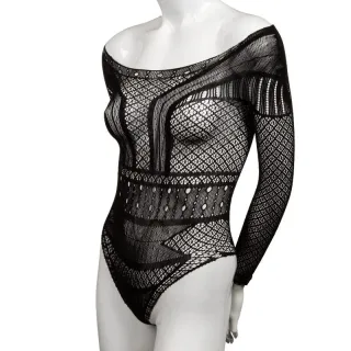 Body Scandal Off-Shoulder-Bodysuit