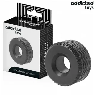 Penisring Extra dick Schwarz Ø 2,8 cm