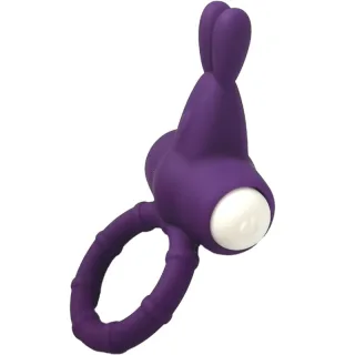 Penisring Bunny Silikon Lila (Modell 2)