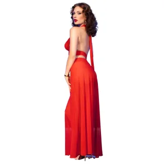 Dessous-Set Top und Hose Rot S