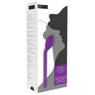 G-Punkt-Vibrator Bgee Classic plus Lila 20 x 3,75 cm