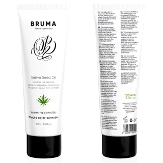 Sativa Gleitgel mit Cannabis-Aroma und Wärmeeffekt 100 ml