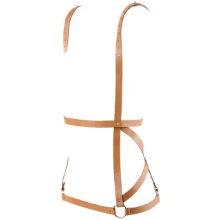 Maze Harness in Kleiderform Braun