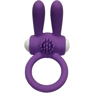 Penisring Bunny Silikon Lila
