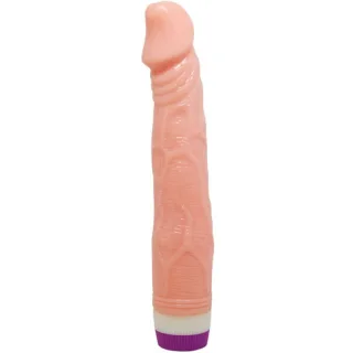 Realistischer Vibrator Natur 22 x 4 cm
