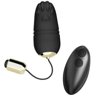 Vibro-Ei Kitty G-Punkt mit Fernbedienung Schwarz