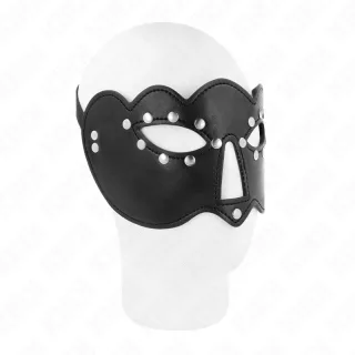 Maske Party Augenmaske Modell 1 Schwarz