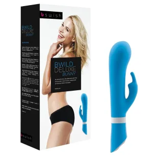 Rabbit-Vibrator Bwild Deluxe Bunny Jade Weiß (Nr. 2) 19,03 x 3,75 cm