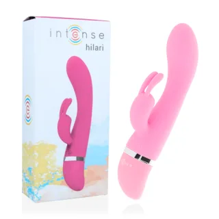 Rabbit-Vibrator Intense Hilari Luxe Rosa 18,9 x 3,4 cm