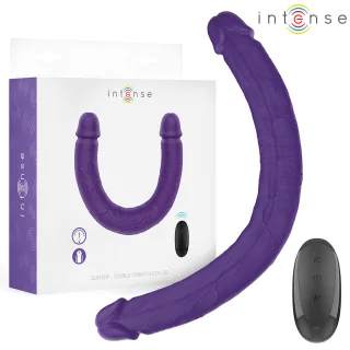 Doppeldildo Gunter Doppelvibrator Lila Fernbedienung 40 x 3,4 cm