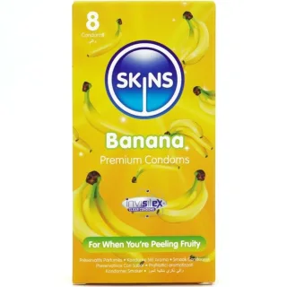 Kondom Banana Premium Kondome Packung 8