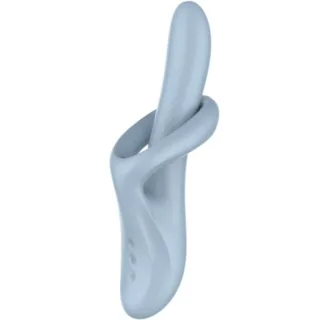 Rabbit-Vibrator Heat Flex 4 mit Wärmeeffekt Blau