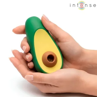 Auflegevibrator Intense Waki Avocado Klitoris-Saugstimulator