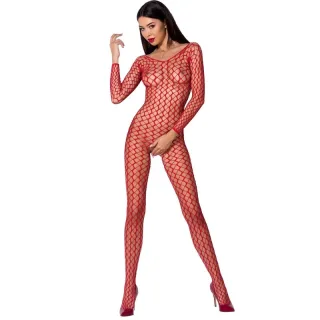 Woman Roter Bodystocking Einheitsgröße Modell 20