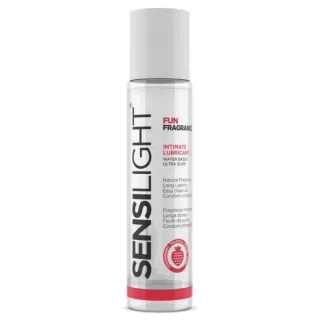 Gleitgel Sensilight auf Wasserbasis Erdbeere 60 ml