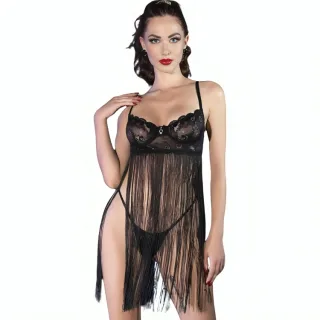Babydoll Schwarz L/XL