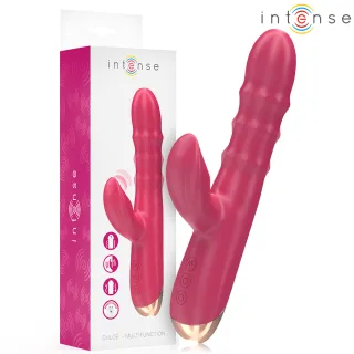 Rabbit-Vibrator Intense Chloe mit rollenden Perlen und Klopfarm Rot zweite Artikelnummer