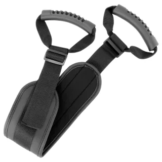Fesselset Doggy Style Position Strap mit Halsband Schwarz