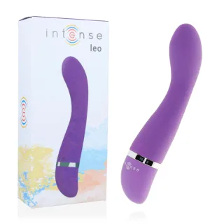 G-Punkt-Vibrator Intense Leo aus Silikon Lila 18,7 x 3,5 cm