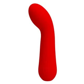 G-Punkt-Vibrator Faun Wiederaufladbarer Rot 15 x 3,5 cm