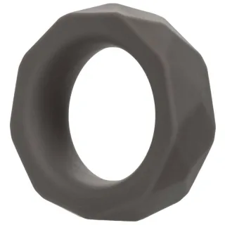 Penisring Alpha Prolong Prismatischer Ring Grau